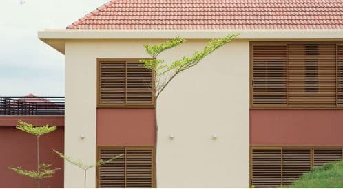 Duplex elevation detail
