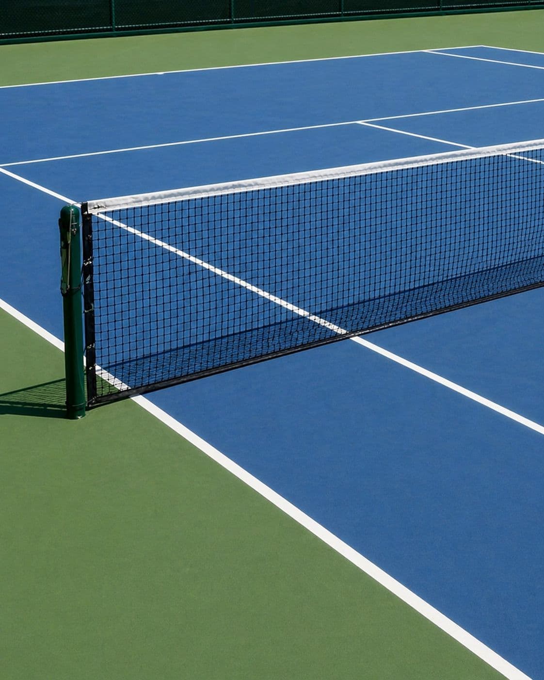 Tennis court surface coating