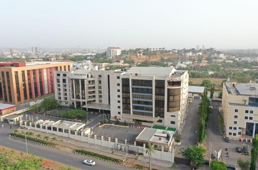 Dunes Center, Abuja — a Techno Paint commercial project